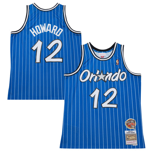 Men's Orlando Magic Dwight Howard Blue 2004/05 Hardwood Classics Hall of Fame Swingman Jersey