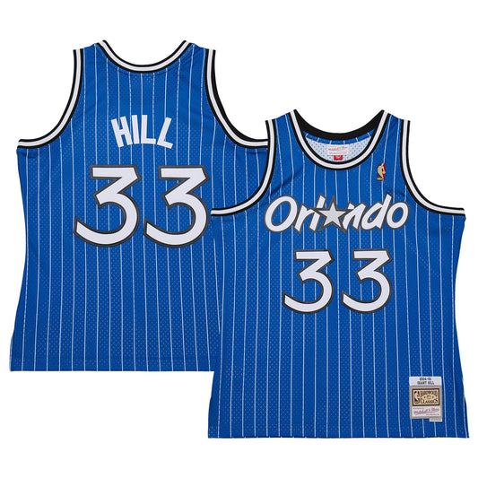 Men's Orlando Magic Grant Hill Mitchell & Ness Blue 2004/05 Hardwood Classics Swingman Jersey