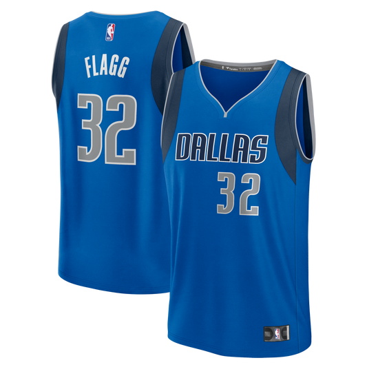 Men's Dallas Mavericks Cooper Flagg Fanatics Blue 2025 NBA Draft First Round Pick Fast Break Replica Jersey - Icon Edition