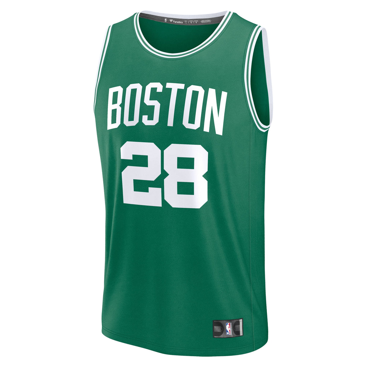 Men's Boston Celtics Hugo Gonzalez Fanatics Kelly Green 2025 NBA Draft First Round Pick Fast Break Replica Jersey - Icon Edit