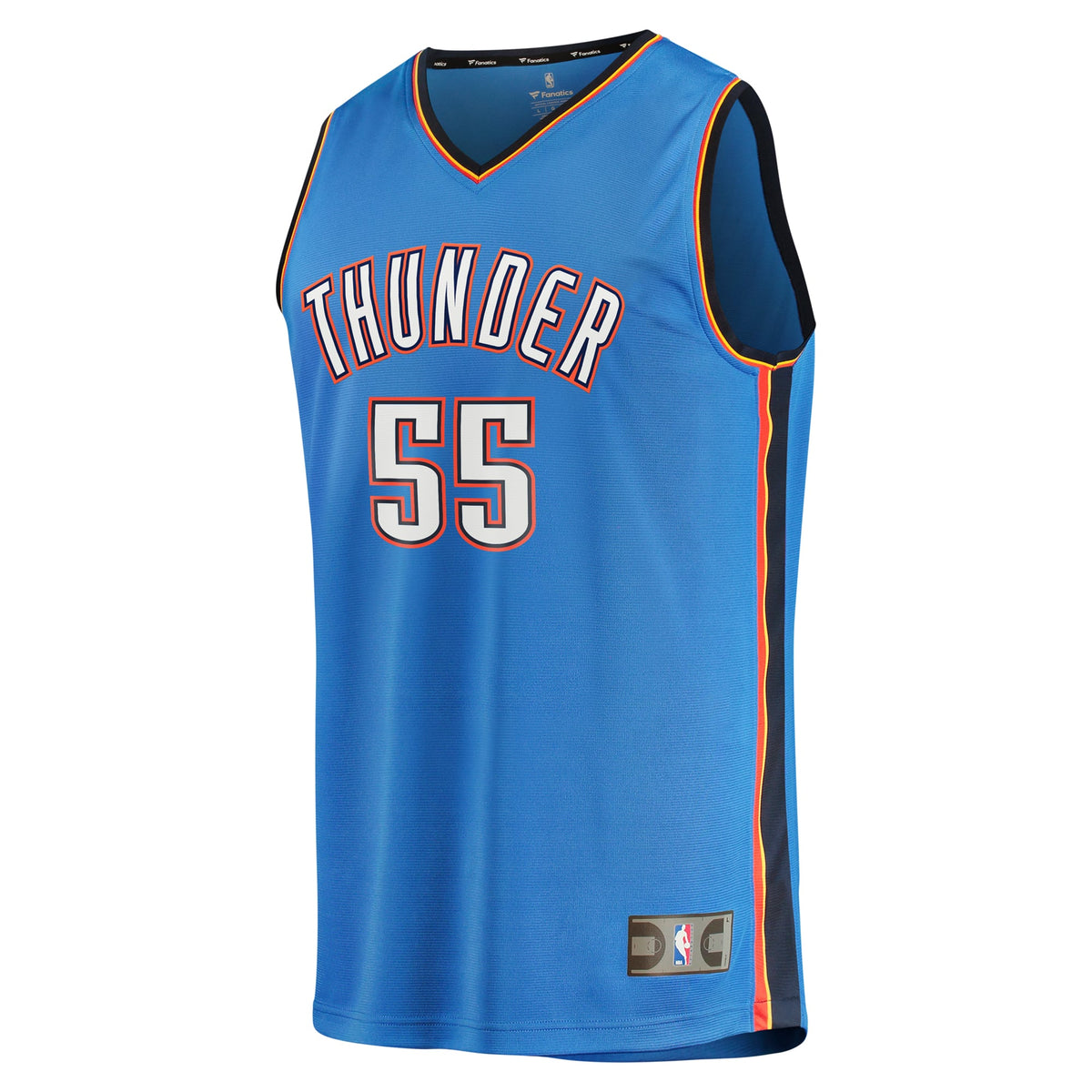 Men's Oklahoma City Thunder Isaiah Hartenstein Fanatics Blue Fast Break Replica Player Jersey - Icon Edition