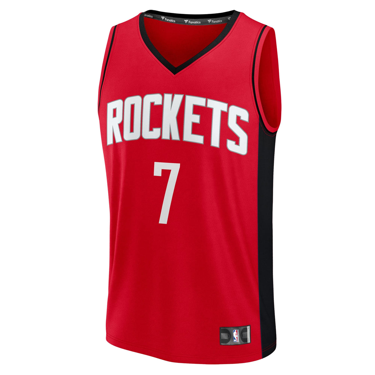 Men's Houston Rockets Kevin Durant Fanatics Red Fast Break Replica Player Jersey - Icon Edition