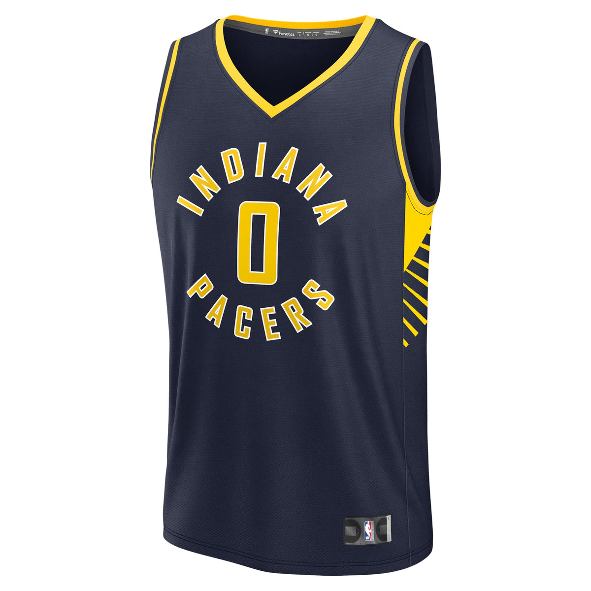 Men's Indiana Pacers Tyrese Haliburton Fanatics Navy Fast Break Replica Jersey - Icon Edition