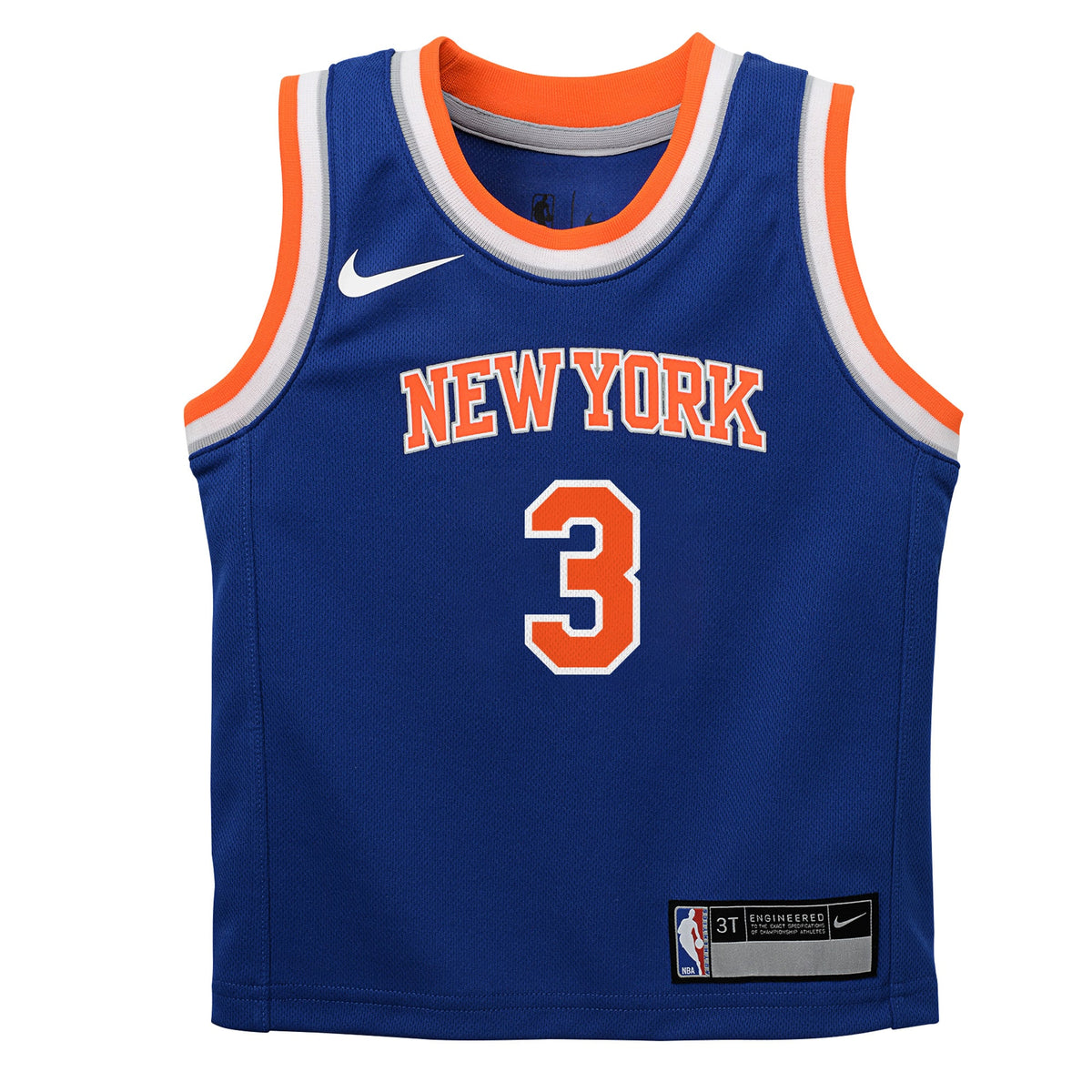 Toddler New York Knicks Josh Hart Nike Blue Replica Swingman Jersey - Icon Edition