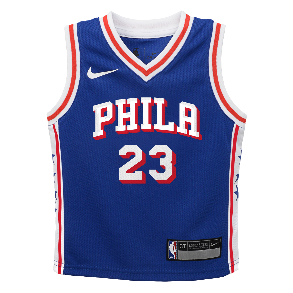Toddler Philadelphia 76ers LeBron James Nike Royal Swingman Swingman Jersey - Icon Edition