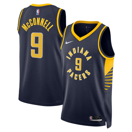 Unisex Indiana Pacers T.J. McConnell Nike Navy Swingman Replica Jersey - Icon Edition