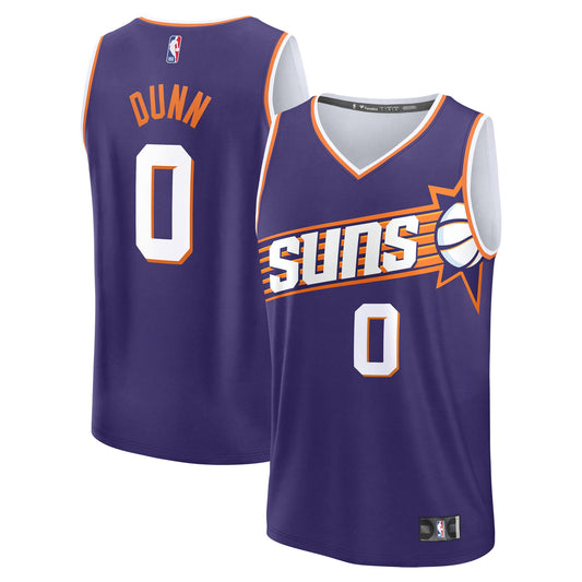 Youth Phoenix Suns Ryan Dunn  Fanatics Purple 2024 NBA Draft Fast Break Player Jersey - Icon Edition